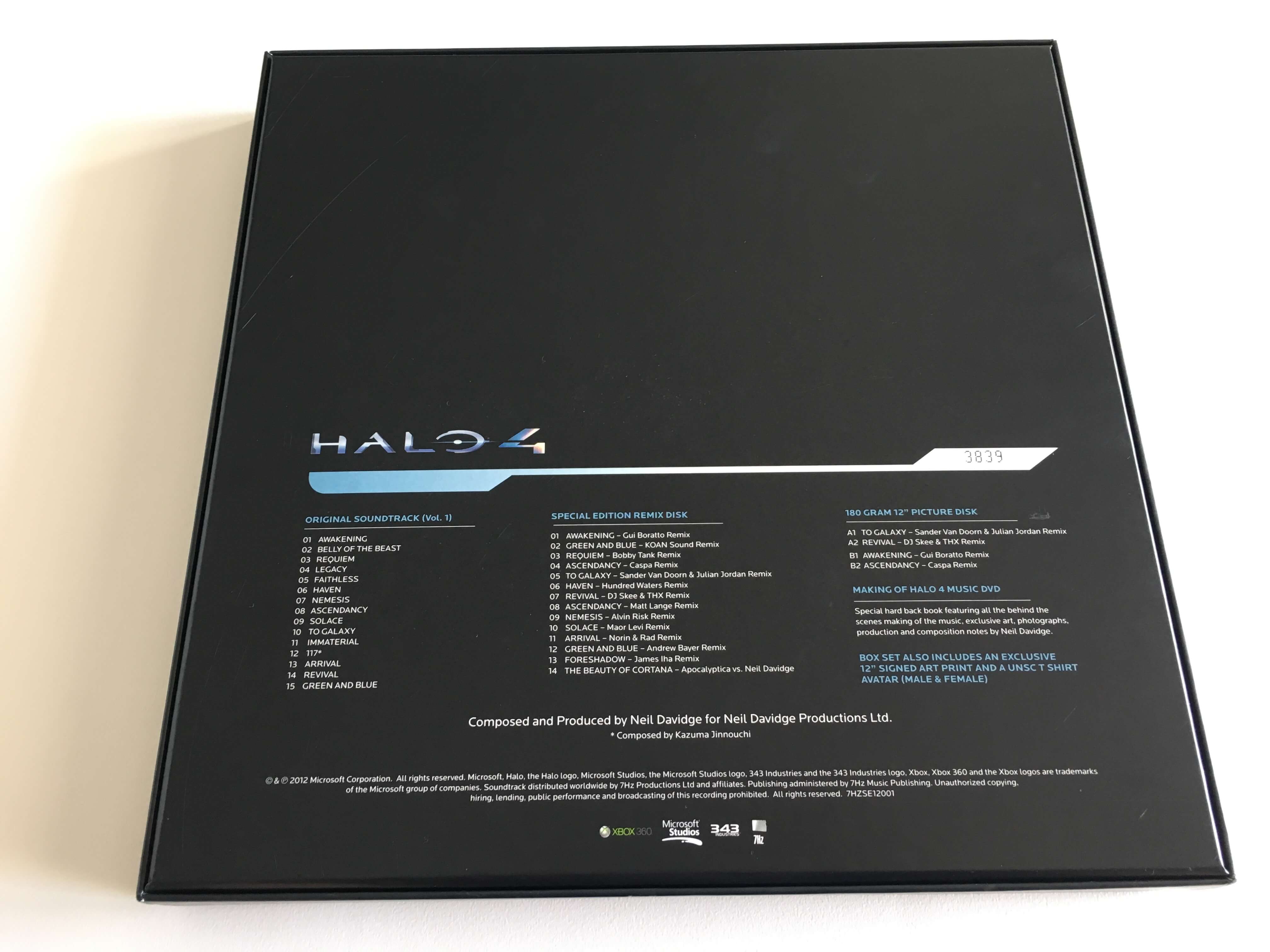 Review Halo 4 Original Soundtrack Édition Limitée Halofr